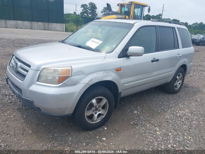 2008 Honda Pilot Ex-L VIN: 5FNYF18548B009109 Lot: 39815410