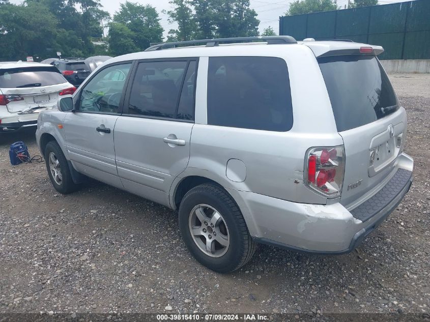 2008 Honda Pilot Ex-L VIN: 5FNYF18548B009109 Lot: 39815410