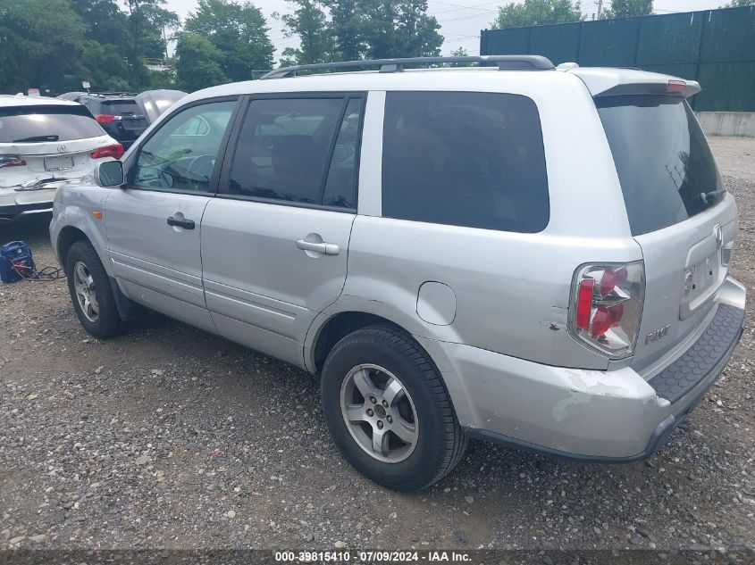 2008 Honda Pilot Ex-L VIN: 5FNYF18548B009109 Lot: 39815410