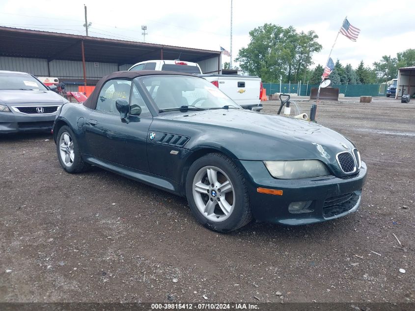 2001 BMW Z3 2.5I VIN: WBACN334X1LK47358 Lot: 39815412