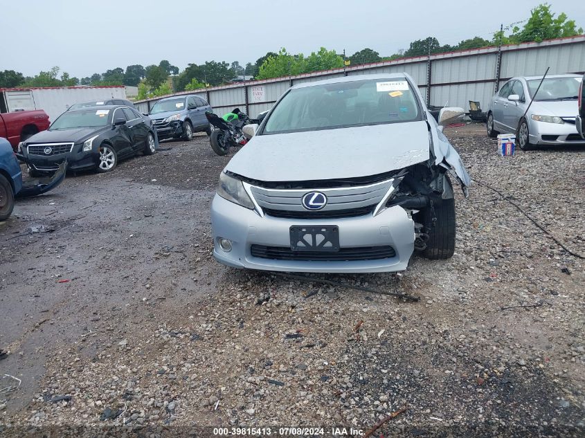 2010 Lexus Hs 250H VIN: JTHBB1BA6A2005352 Lot: 39815413