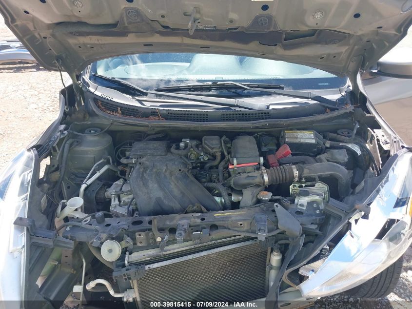 2017 Nissan Versa 1.6 S+ VIN: 3N1CN7AP9HL835888 Lot: 39815415