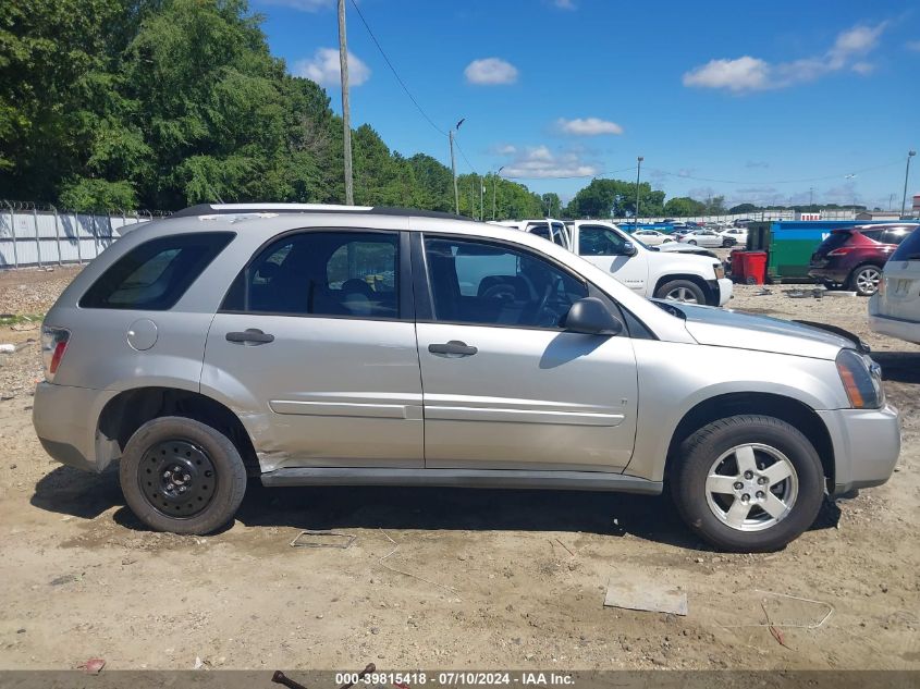 2008 Chevrolet Equinox Ls VIN: 2CNDL23F986304950 Lot: 39815418