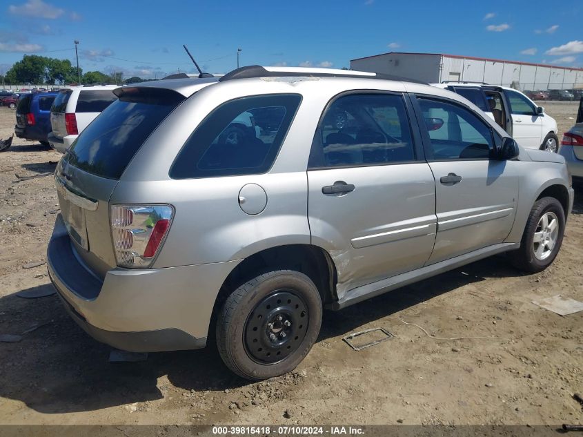 2008 Chevrolet Equinox Ls VIN: 2CNDL23F986304950 Lot: 39815418