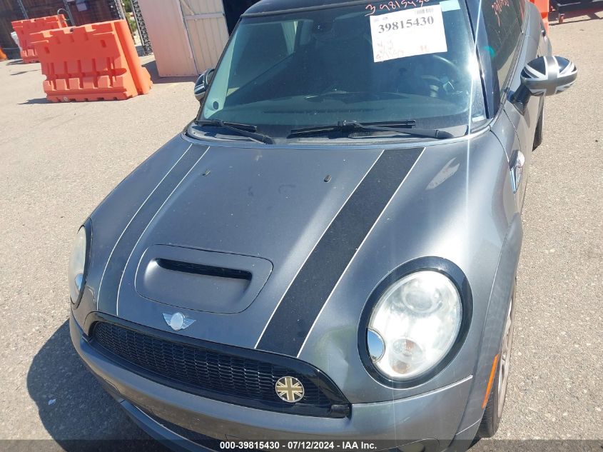 2008 Mini Cooper S VIN: WMWMF73578TV37956 Lot: 39815430