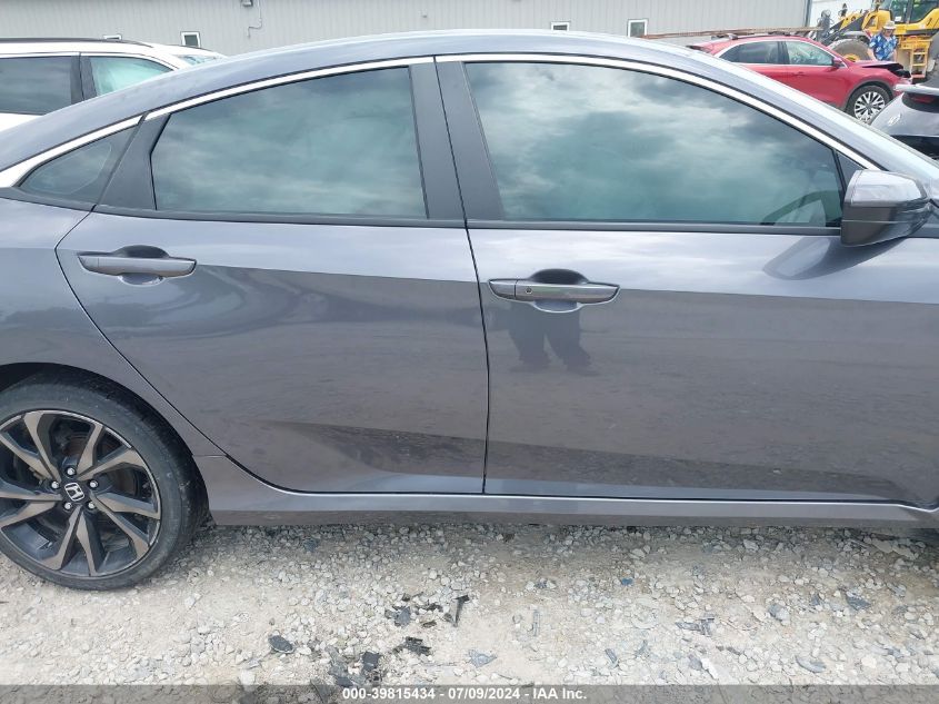 2019 Honda Civic Sport VIN: 2HGFC2F88KH576543 Lot: 39815434