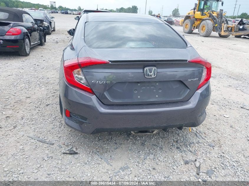 2019 Honda Civic Sport VIN: 2HGFC2F88KH576543 Lot: 39815434