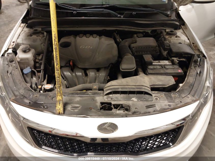 2011 Kia Optima Lx VIN: KNAGM4A78B5060925 Lot: 39815449