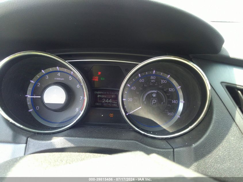 2011 Hyundai Sonata Gls VIN: 5NPEB4AC9BH209923 Lot: 39815456