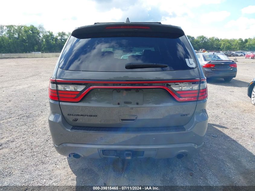 2021 Dodge Durango Gt Plus Awd VIN: 1C4RDJDG8MC610760 Lot: 39815465