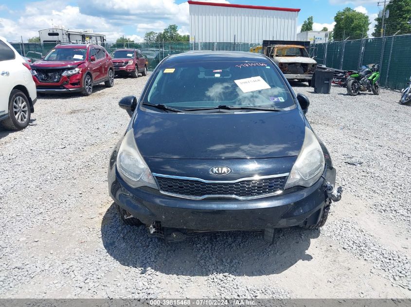 2016 Kia Rio Ex VIN: KNADN4A33G6600521 Lot: 39815468