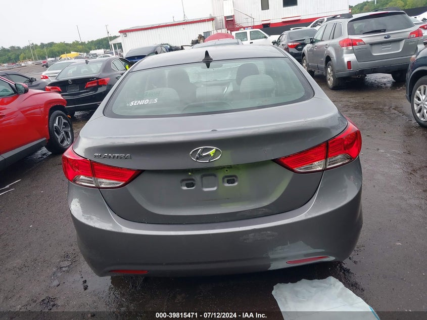 2012 Hyundai Elantra Gls VIN: 5NPDH4AE9CH116686 Lot: 39815471