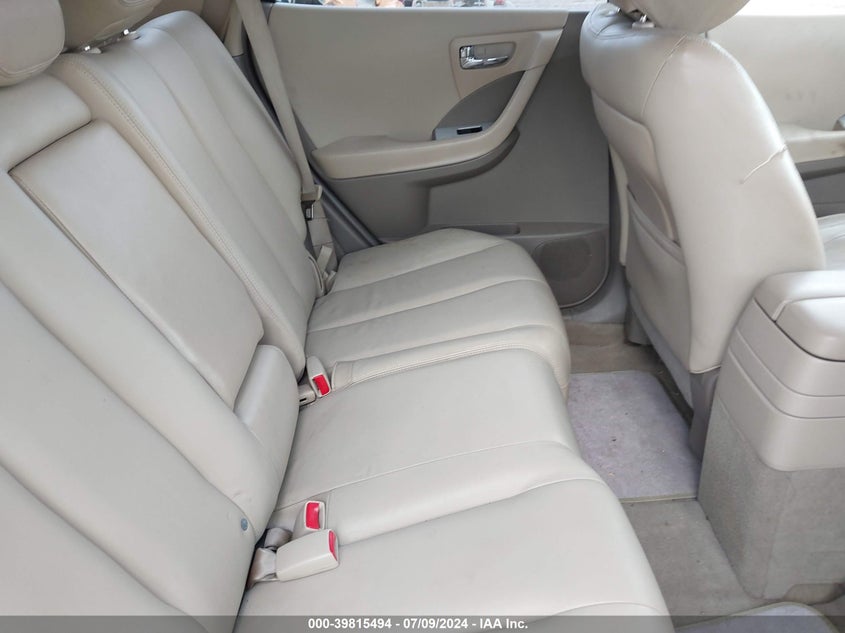 2007 Nissan Murano Sl VIN: JN8AZ08W47W631574 Lot: 39815494