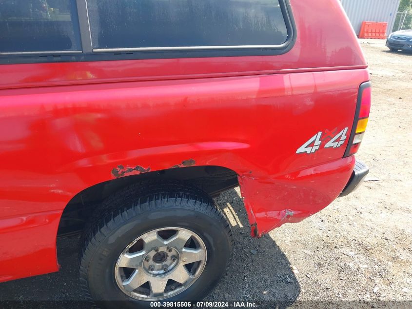 2006 GMC New Sierra K1500 VIN: 1GTEK14T56Z100996 Lot: 39815506