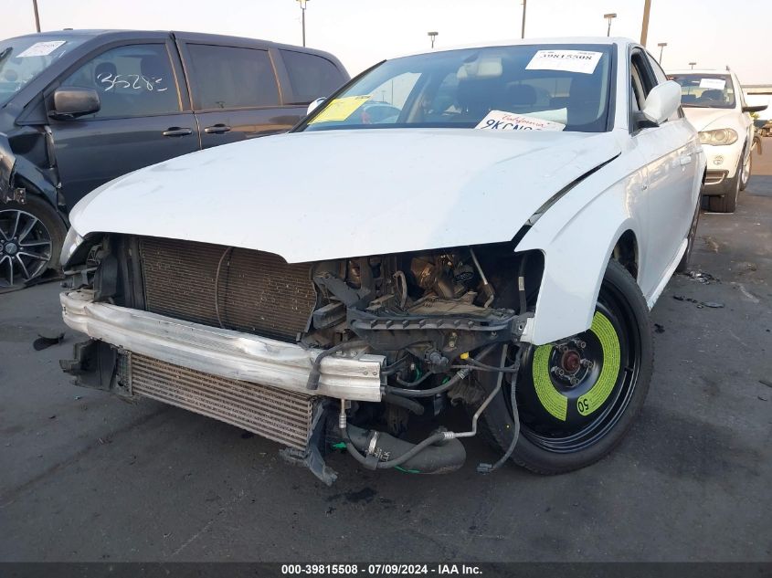 2015 Audi A4 Premium VIN: WAUAFAFL1FN019062 Lot: 39815508