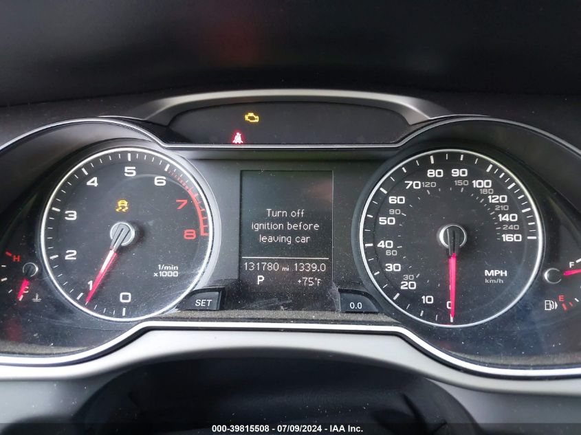 2015 Audi A4 Premium VIN: WAUAFAFL1FN019062 Lot: 39815508