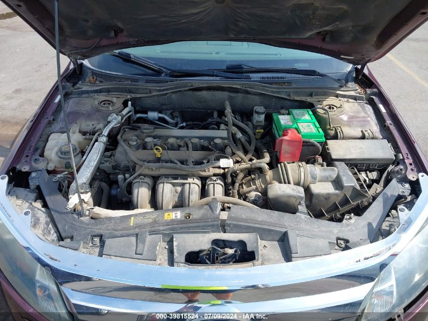 2012 Ford Fusion Sel VIN: 3FAHP0JA7CR360463 Lot: 39815524