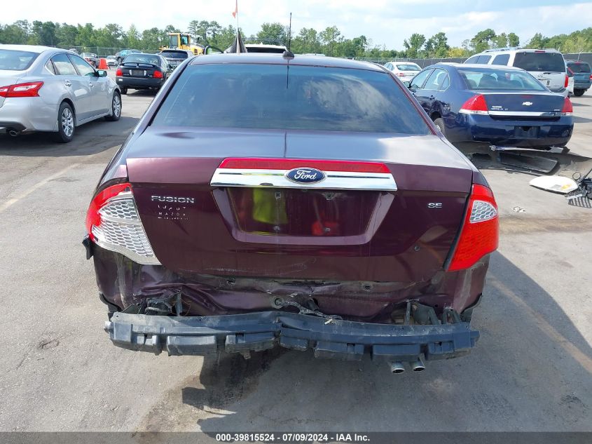 2012 Ford Fusion Sel VIN: 3FAHP0JA7CR360463 Lot: 39815524