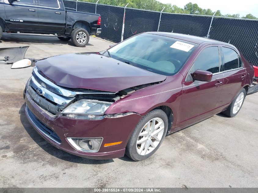 2012 Ford Fusion Sel VIN: 3FAHP0JA7CR360463 Lot: 39815524