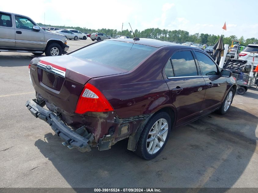 2012 Ford Fusion Sel VIN: 3FAHP0JA7CR360463 Lot: 39815524