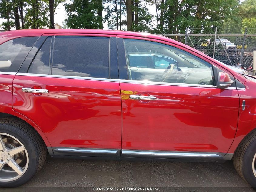 2014 Lincoln Mkx VIN: 2LMDJ8JK1EBL16204 Lot: 39815532