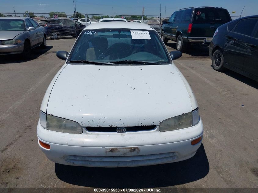 1994 Geo Prizm Lsi VIN: 1Y1SK5364RZ047326 Lot: 39815533