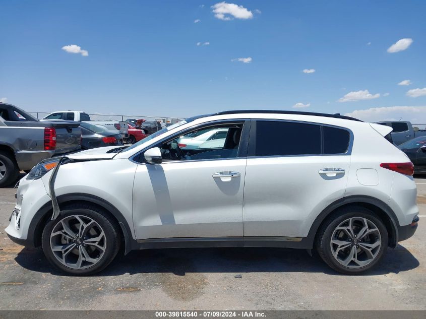 2020 Kia Sportage Sx Turbo VIN: KNDPR3A61L7712599 Lot: 39815540