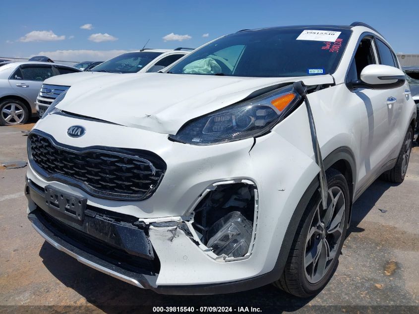 2020 Kia Sportage Sx Turbo VIN: KNDPR3A61L7712599 Lot: 39815540