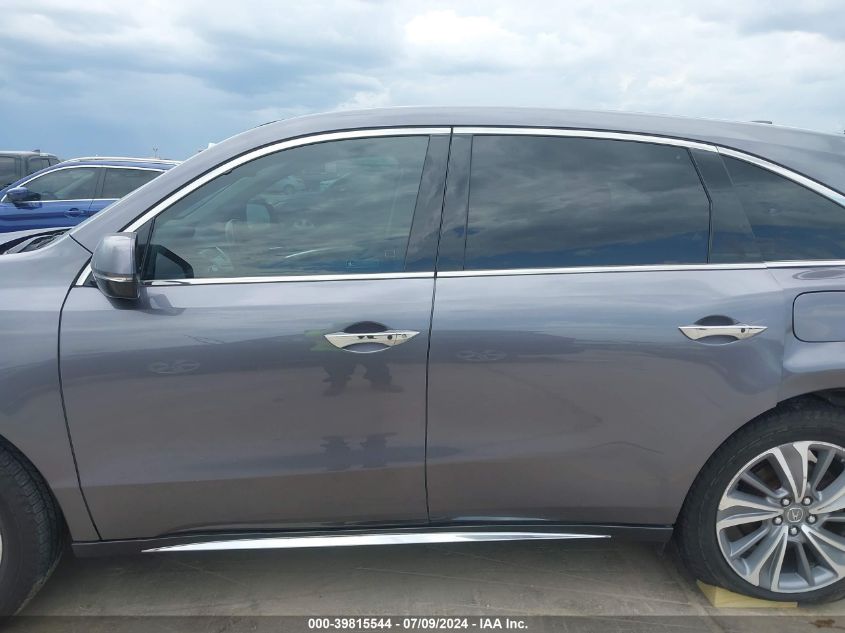 2018 Acura Mdx Technology Package Acurawatch Plus Pkg VIN: 5J8YD3H56JL002233 Lot: 39815544