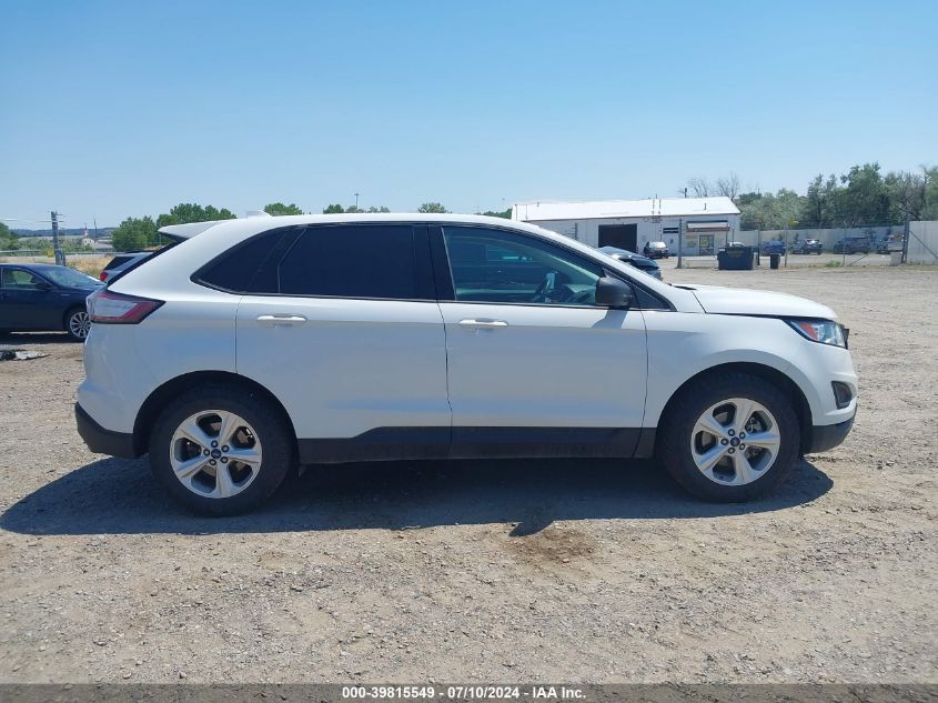 2015 Ford Edge Se VIN: 2FMTK3G91FBC34812 Lot: 39815549