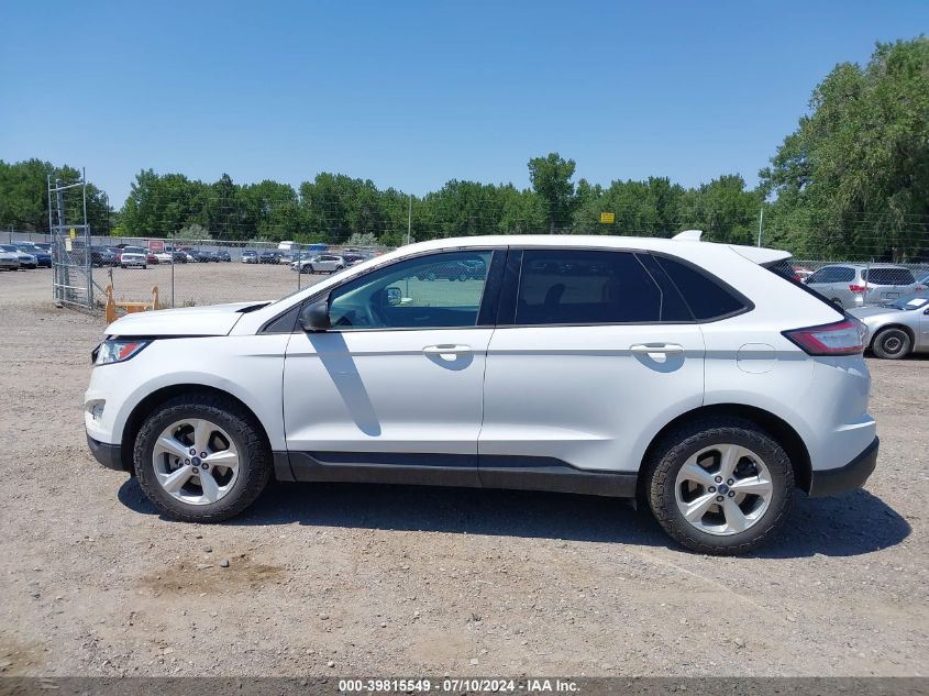 2015 Ford Edge Se VIN: 2FMTK3G91FBC34812 Lot: 39815549