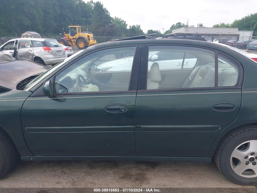 2003 Chevrolet Malibu Ls VIN: 1G1NE52J63M627768 Lot: 39815563