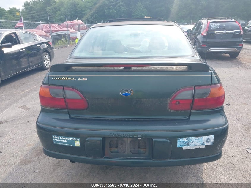 2003 Chevrolet Malibu Ls VIN: 1G1NE52J63M627768 Lot: 39815563