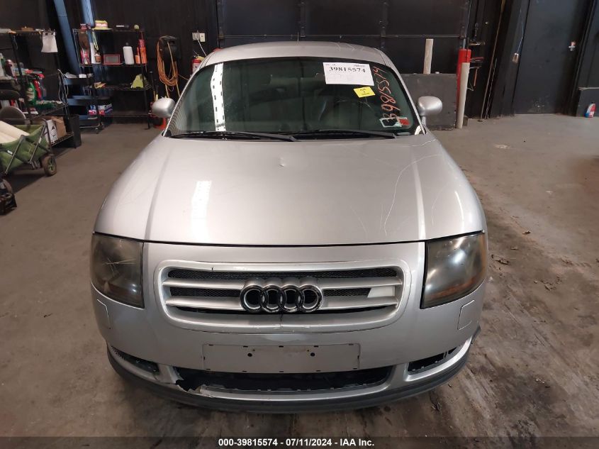 2000 Audi Tt VIN: TRUUC28N4Y1024589 Lot: 39815574