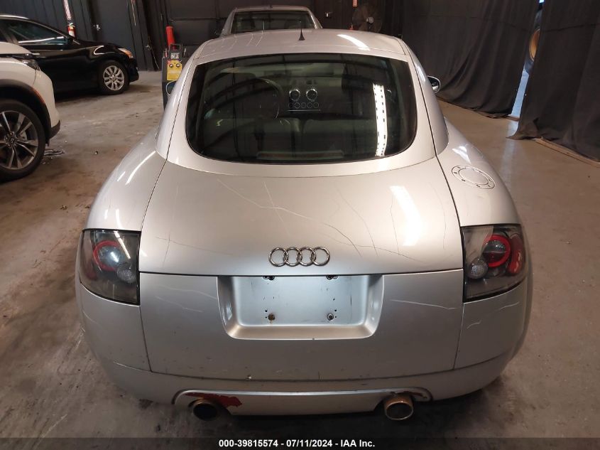 2000 Audi Tt VIN: TRUUC28N4Y1024589 Lot: 39815574