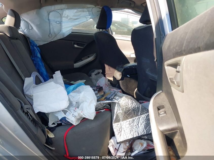 2014 Toyota Prius Two VIN: JTDKN3DUYE0368840 Lot: 39815579