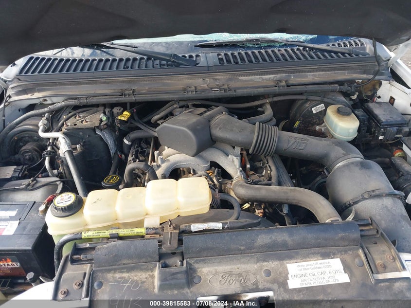 2001 Ford F-250 Super Duty VIN: 1FTNX21S51EC76188 Lot: 39815583