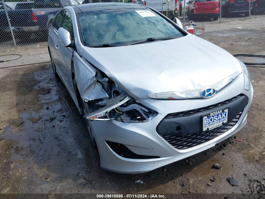 2015 Hyundai Sonata Hybrid Limited VIN: KMHEC4A49FA132291 Lot: 39815586