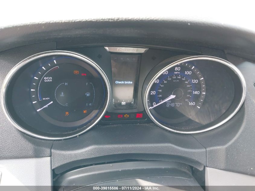 2015 Hyundai Sonata Hybrid Limited VIN: KMHEC4A49FA132291 Lot: 39815586