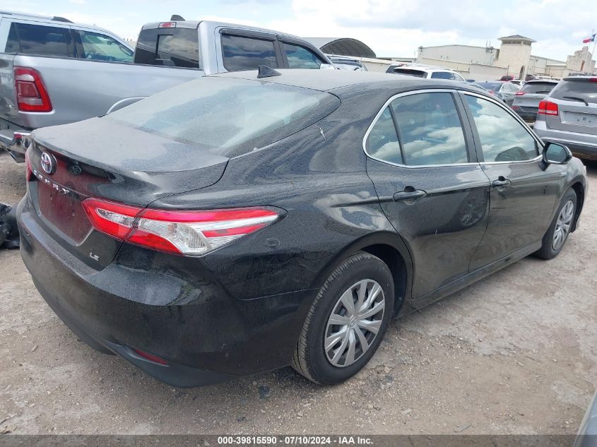 2020 Toyota Camry Le Hybrid VIN: 4T1L31AK8LU015915 Lot: 39815590