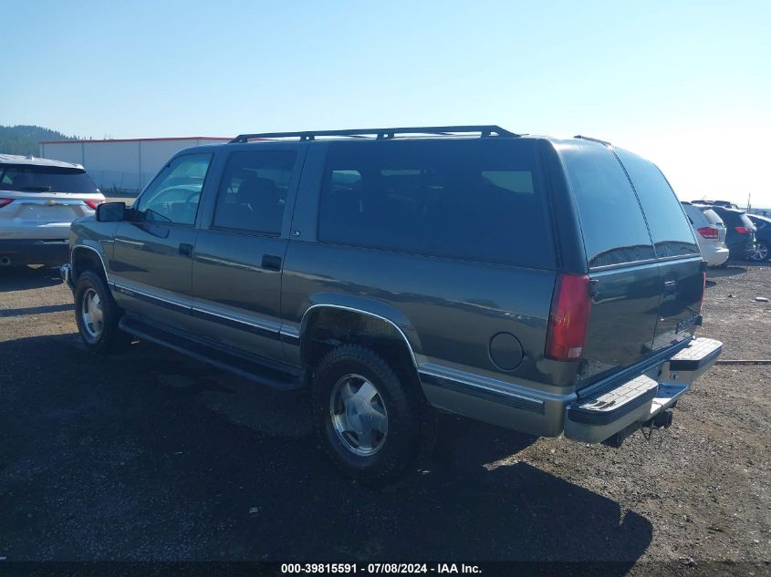 1999 Chevrolet Suburban 1500 Lt VIN: 1GNFK16R7XJ472191 Lot: 39815591