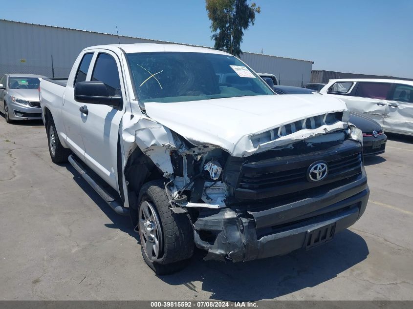 2016 Toyota Tundra Double Cab Sr/Double Cab VIN: 5TFRM5F1XGX097444 Lot: 39815592