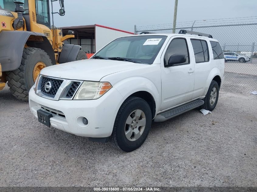 2010 Nissan Pathfinder S Fe+ VIN: 5N1AR1NN1AC602745 Lot: 39815600