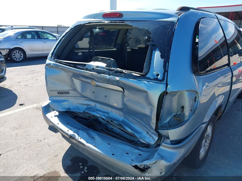 2006 Chrysler Town & Country Lx VIN: 2A4GP44R16R873162 Lot: 39815604