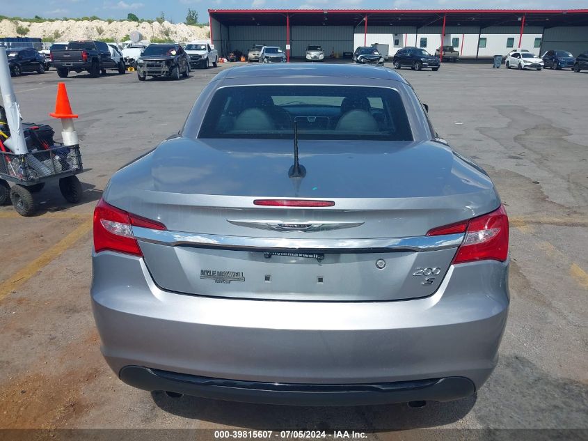 2014 Chrysler 200 S VIN: 1C3BCBGG3EN135230 Lot: 39815607