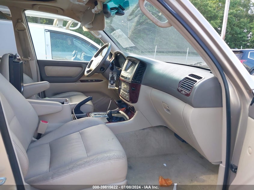 2006 Toyota Land Cruiser VIN: JTEHT05J162092420 Lot: 39815622