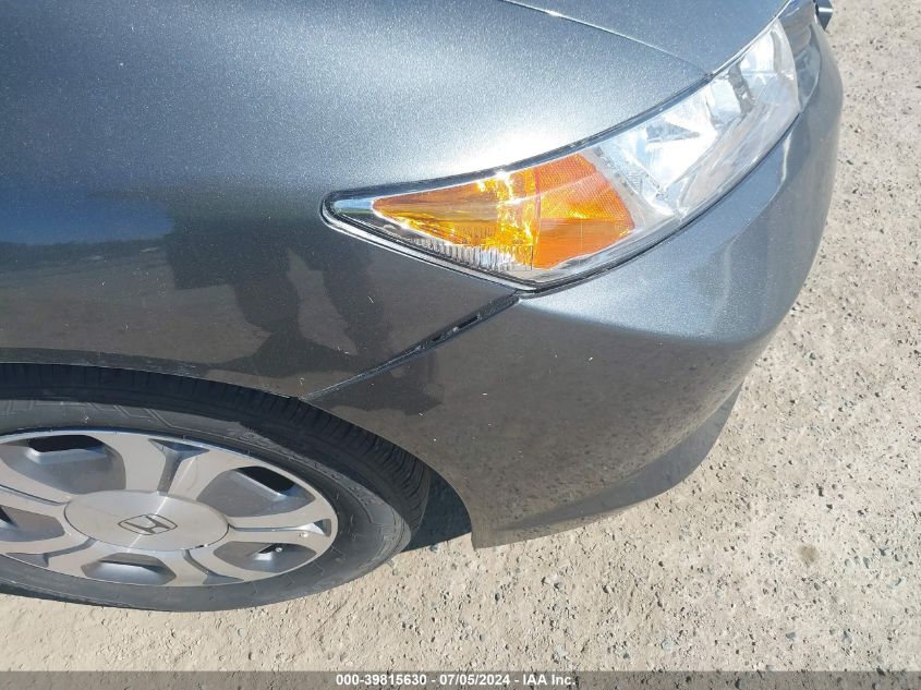 2012 Honda Civic Hybrid VIN: JHMFB4F26CS009300 Lot: 39815630