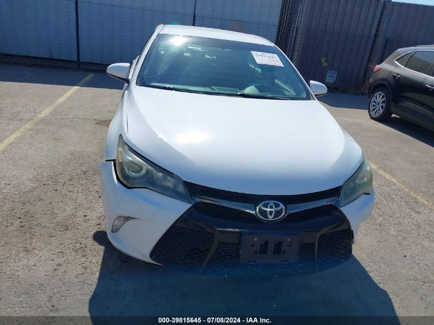 2015 Toyota Camry Se VIN: 4T1BF1FK3FU097150 Lot: 39815645