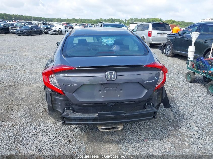 2019 Honda Civic Sport VIN: 2HGFC2F82KH572908 Lot: 39815646