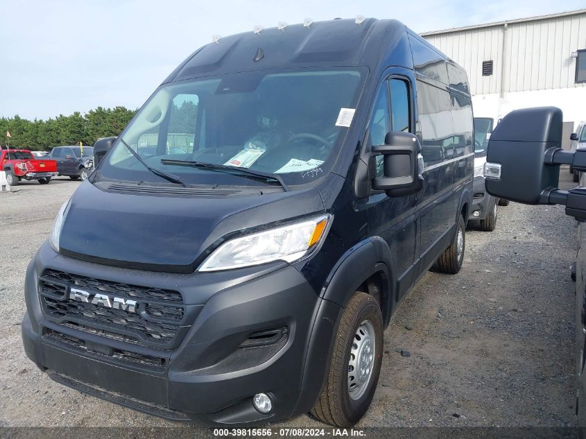 2024 Ram Promaster 2500 Tradesman High Roof 136 Wb W/Pass Seat VIN: 3C6LRVCG8RE146232 Lot: 39815656